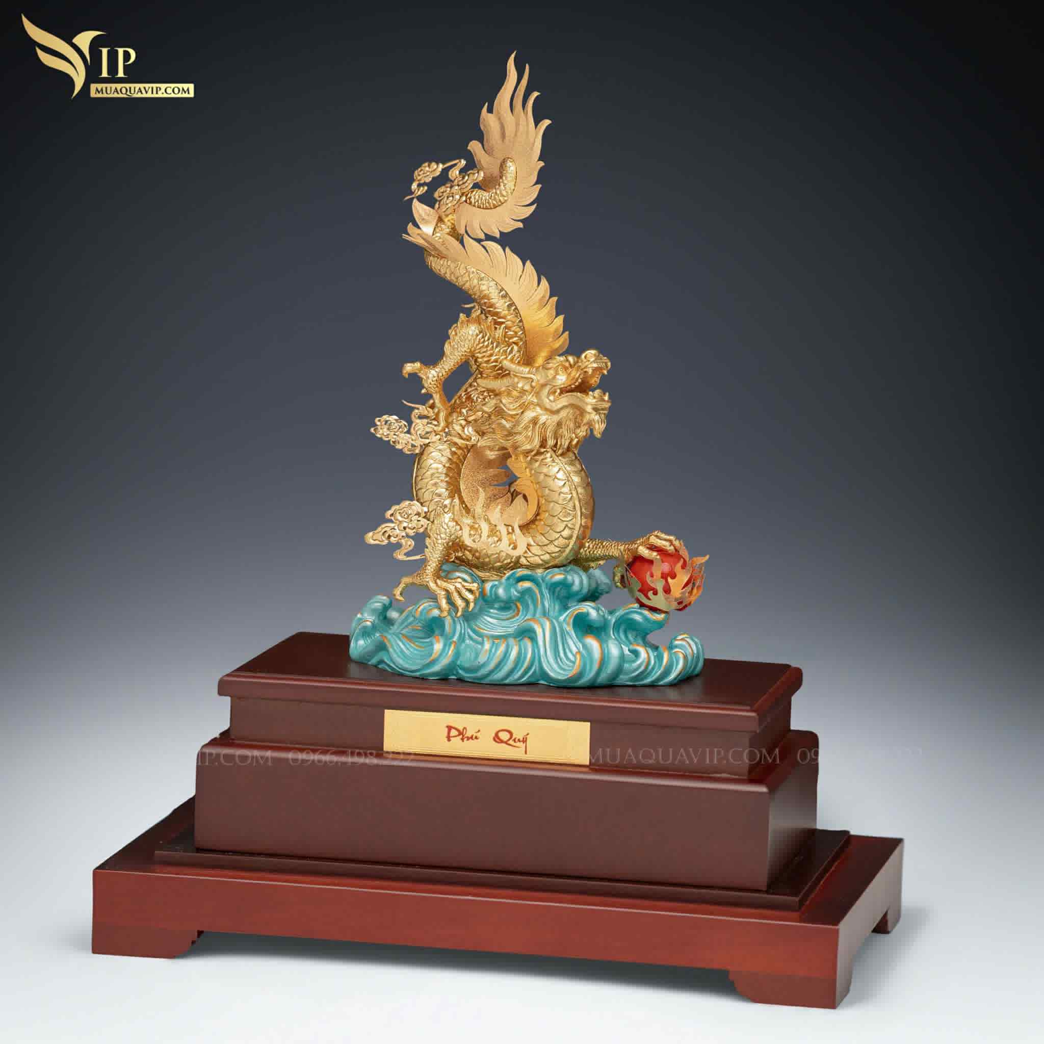 Rồng Mạ Vàng 24K - BST 12 Con Giáp | Phượng Vũ Gold